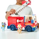 Bluey Brannbil Lekesett med Figurer - Inkluderer Bluey, Bingo og Bob Bilby
