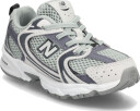 New Balance New Balance 530 Kids Bungee Lace   Grey   18.5