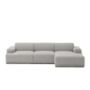 Muuto Connect Soft Modular Sofa / 3 Seater   Configuration 2   Clay 12