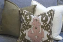 Lama putetrekk ull 50x50 Offwhite