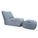 Ottoman Outdoor Ottoman Blue Sky Eclipse