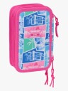 Barbie Fylt Trippelpennal 37 Deler Blå/Rosa