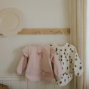 Elodie Details Langermet Babysmekke Rosy Sløyfe Rosa ONE SIZE