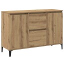  Skjenk artisan eik 102x35x70 cm konstruert tre