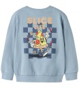 Name It Collegegenser   NmmVasha   Ashley Blue/Pizza   Name It   2 år 92   Collegegenser Blå Lyseblå