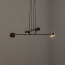 EMIBIG LIGHTING Modus 4 hengelampe stål 4 lyskilder GX 53 svart