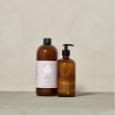 Simple Goods Empty glass bottle tom såpedispenser 500 ml Hand Soap brun