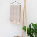 Bursa plaid 130x180 cm taupe.