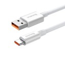 Baseus 100W USB-C Kabel 2m Hvit - Superior Serie