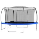 vidaXL Trampolinesett rund 460x80 cm 150 kg