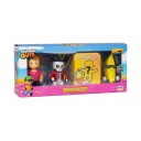 Stumble Guys Actionfigur 4pk 7,5cm Ms. Stumble/Capt. Noheart/Banana Guy