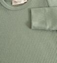 MarMar Body I/e   Rib   Bomull/Modal   Plain   Frostet Green   MarMar   62   Langermet Body Armygrønn Grønn