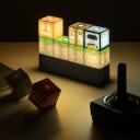 Paladone Minecraft Skrivebordslampe med Multfarget Byggeklosser