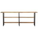  Konsollbord 180x35x70 cm heltre mango