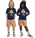 Adidas Performance Shorts Sett Disney Langbein Dkblu/Creyel Performance 2 år 92 Shorts Beige Blå