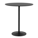 Muuto Soft barbord 95 cm   Black Nanolaminate Black
