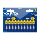 Varta Longlife Power AA Alkaline Batterier 12-Pack