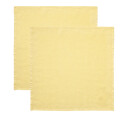 Georg Jensen Damask Plain linservietter 2-pk 45x45 cm gul