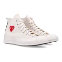Comme des Garçons Play Herre Sko Hvit 43 EU,