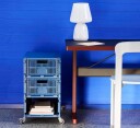 Hay Colour Crate lokk Medium Electric blue