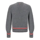 Thom Browne Herre Strikkevarer Grå XL,