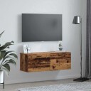  Veggskap Gammelt tre 100 x 36.5 x 35 cm Konstruert tre