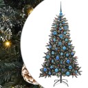  Kunstig juletre grønn 83,5 x 83,5 x 150 cm PVC og plast og stål
