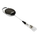 Kortholder Jojo Durable m. kneppfeste svart, 10 stk.
