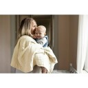 Vinter &  Bloom Layered Musselinteppe Pearl White