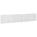 vidaXL Gabion med 3,5 mm Tråd og 5x5 cm Nett 550x10x100 cm