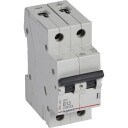 Legrand 6 stk Automatsikring RX3 B 13A 2P, 2M, 6kA