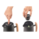 GUZZINI Riviera'63 Ikonisk Kaffekanne 1 ltr, Svart