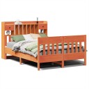  Sengeramme uten madrass voksbrun 140x190 cm heltre furu 8721158620613