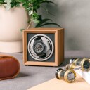 Mulhouse Watch Winder 1 klokke Brun Tre KXD0715 - Unisex - Wood