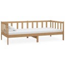 vidaXL Dagseng honningbrun heltre furu 90x200 cm
