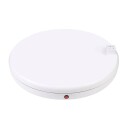 Puluz PU3148EU Roterende Fotoplate Med Strømutgang 45 cm Hvit