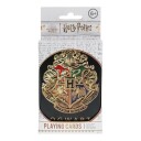Paladone Hogwarts Playing Cards in a Tin Svart