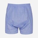 Derek Rose Classic Fit Cotton Boxer Shorts - Blue Check
