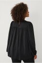Ellos Plus collection   Bluse med ballongermer   Svart
