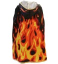 Liontouch Kostymer Flammekappe Svart/Oransje/Gul Liontouch OneSize Kostymer Rød 190LT-NC