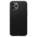 Spigen iPhone 12 / 12 Pro Liquid Air Deksel TPU Svart