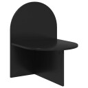  Nattbord Svart eik 48 x 49 x 65 cm Konstruert tre