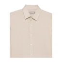 Canali Herre Skjorter Beige S,