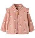 Lil" Atelier Fleecejakke NmfLasspectra Misty Rose/Cherry Lil Atelier 5 år 110 Fleecejakke Rosa Rød