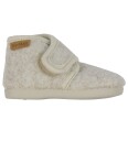 En Fant Slippers Wool Velcro   Beige   29