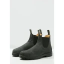 Blundstone Unisex Casual Chelsea Boots 43, Rustic Black