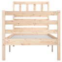 vidaXL Sengeramme heltre 90x190 cm 3FT Single
