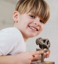 4M KIDZROBOTIX / ROARING T-REX SKULL