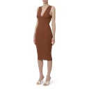 Elisabetta Franchi Dame Kjoler Brun XL,