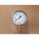 Trykkmåler Ø100 0-6 bar, ½" nedadgående